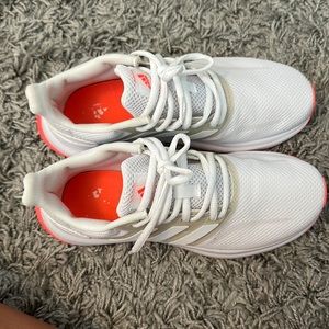 Worn twice adidas tennis shoes